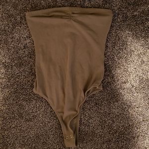 Forever 21 strapless bodysuit